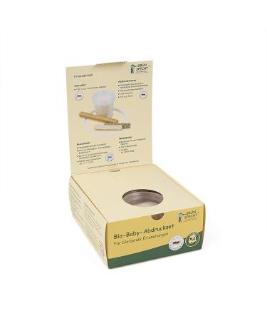 Gr npecht Organic Baby Print Set | 2 Cans of Certified Organic Handprint & Footprint Mass | Perfect Baby Gift for Birth | International Shipping Available - Buy Online on SooperMarket.com
