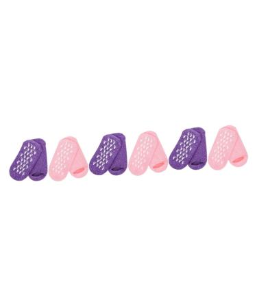 minkissy 6 Pairs Gel Socks Spa Vegetable Gel Commodity Miss