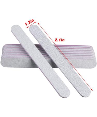Dajidafu 10 Pieces Dual-sided Nail File Manicure Trimmer Pedicure Equipment Fingernail Trim Tools Trimming Tool for Home Salon Using - Buy Online on SooperMarket.com