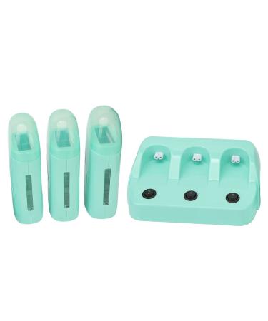 3 pieces of roll-on-ducks independent switches warmer for men and women electrical hair removal wax warmer with base for armpit hollow legs (EU plug 220V)