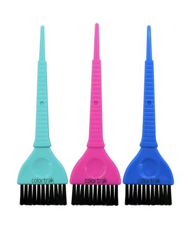 Colortrak Hair Color Remover Wipes (100 count) + 3 Piece Wide Brush Set - Precision Hair Dye & Bleach Application Kit with Moisturizing Aloe Towelettes - Buy Online on SooperMarket.com