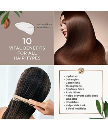 Argan Magic 10 in 1 Hair Treatment & Styling Spray 2 Pack | Made in USA | Paraben & Cruelty Free | For All Hair Types - Buy Online on SooperMarket.com
