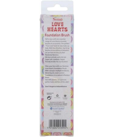 Love Hearts Filled Foundation Brush Foundation Brush Foundation Brush - Buy Online on SooperMarket.com