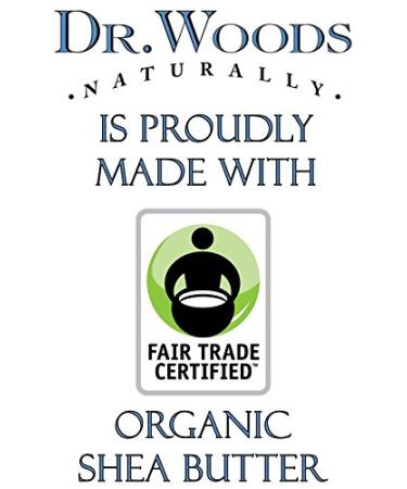 Dr. Woods Raw Black Castile Soap with Organic Shea Butter - 8oz - Buy Online on SooperMarket.com