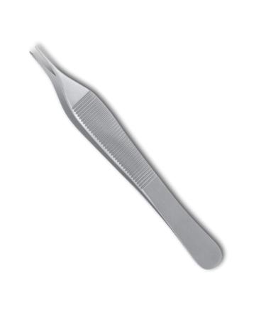 AR Instrumed Dressing Adson Tweezers 12cm serrated tip tissue forceps