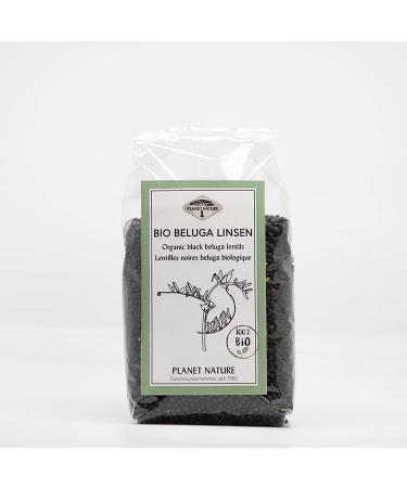 Planet Nature Organic Beluga Lentils Black 500 g