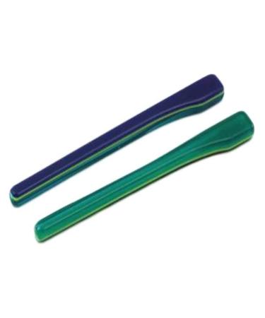 Glassen end tips replacement glasses tape glasses accessories 2 pairs of blue glasses Final tips Temple replacement ear socks pieces for thin metal legs