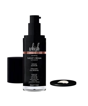 Whish Recovering Night Cream - Intense Moisturization & Natural Retinol Replacement | Reduce Wrinkles with Bakuchiol - 1 fl oz | International Shipping Available - Buy Online on SooperMarket.com