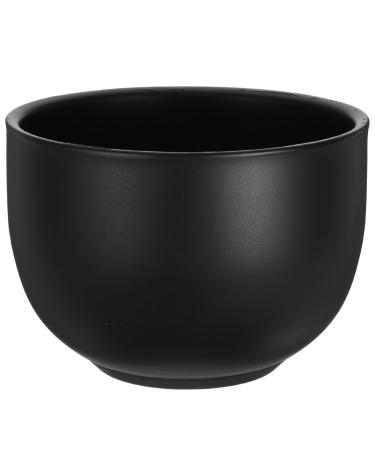 Shaving Soap Bowl Shave Bowl Shave Cup for Men Shaving Bowl Shaving Cup Shaving Soap and Bowl Natural Metal Bowl Travel Shave Soap Bowl for Barber Stainless Steel Black