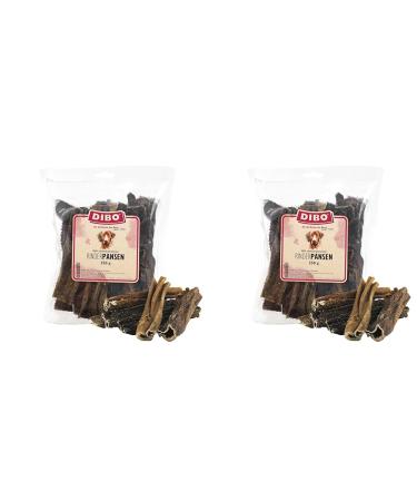 Dibo beef pans 250g bag the small natural chew snack or treat for in between dog food quality chewing items without chemicals from DIBO (pack with 2) 250 g (2 pack)