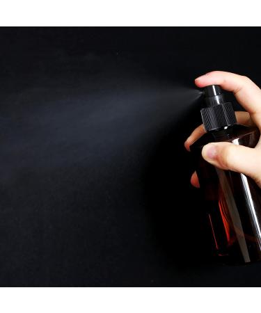 TIANZD 6 Pieces Empty 50 ml Brown PET Plastic Fine Mist Pump Spray Bottles with Black Sprayer for Cosmetic Perfume Water Travel Portable Containers Refillable 1x Funnel 50ml - Buy Online on SooperMarket.com