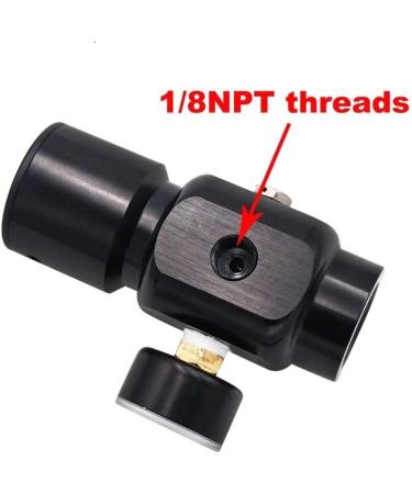 Vavoger Mini Sef Paintball Co2 Pressure Regulator - 1500psi Input, 0-130psi Output - Buy Online on SooperMarket.com