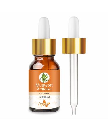 Crysalis Mugwort Oil 100% Natural Pure Undiluted Uncut Essential Oil 15ml/0.50fl oz with dropper 15 ml (Pack of 1)
