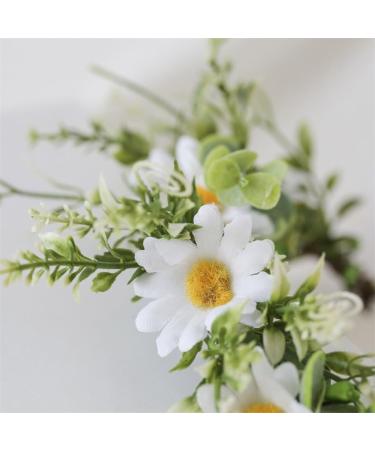 JSGHGDF Flower Headbands Women Bride Flower For Wedding Party Supply Garlands Wreath Headbands White - Buy Online on SooperMarket.com