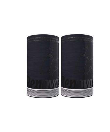 2 Pack Renova kitchen rolls - kitchen roll kitchen paper 2 -layer - Maxi roll - colored - colorful - paper roll - all -purpose wipes - 2 maxi roll 6 standard rolls - maxi 2x 120 sheets 1 piece (2 pack)