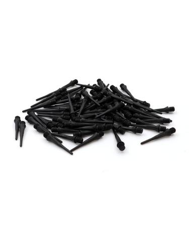 CUESOUL TOUCH-24.5mm Point Soft Dart Tip Point for Dart Tip Replacement Black