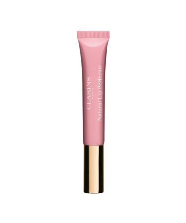 Clarins Natural Lip Perfector | Sheer Finish Lip Gloss | Instant 3D Shine | Nourishing Hydrating Softening and Lip Plumping | Contains Natural Plant Extracts With Skincare Benefits | 0.35 Oz 07 - Toffee Pink Shimmer