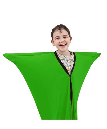 ZYUBOESO Sensory Body Sock for Kids Full Body Wrap Stretchy Body Sox to Relieve Stress for Children with Autism Anxiety ADHD ADD (Color : Green Size : M/Medium) M/Medium Green
