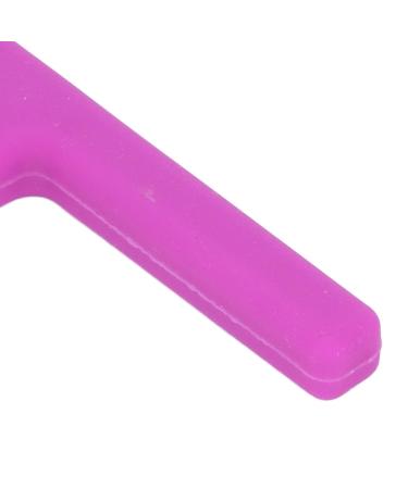 P-Shaped Silicone Sensory Cake Tool - Improve Chewing & Oral Muscle Rehabilitation - Purple Oral Motor Stimulation Toy for Children - Buy Online on SooperMarket.com