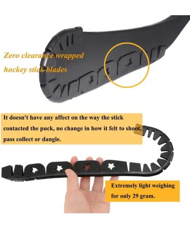 Auaurly Hockey Racket Cling Protection | Blade Covers for Off-Ice Training | 3-Piece Set - Best Hockey Gifts & Accessories - Buy Online on SooperMarket.com
