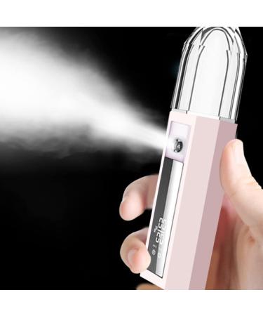 CANIGHT 1pc Mist Sprayer Mini Face Handy Mist Spray Electric Steamer Spray Humidifier Portable Face Mister 15.6x3.6cm - Buy Online on SooperMarket.com