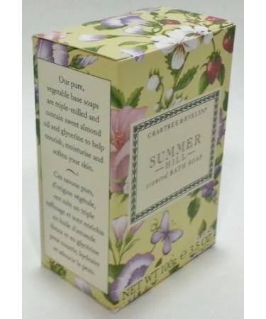 Crabtree & Evelyn - Summer Hill Scented Bath Soap | 100g - Buy Online on SooperMarket.com
