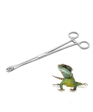 JNAWA Reptile Feeding Clip Pet Raising Feeding Tool Reptile Terrarium Stainless Steel Tongs Tweezers for Snake Lizard Reptile Animal