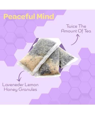 True Honey Lavender Lemonade Tea Bags - Organic Chamomile Tea with Honey Crystals for Relaxation and Stress Relief - Caffeine-Free Herbal Tea Sachets - 24 Count - Buy Online on SooperMarket.com
