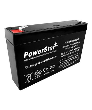 PowerStar Replaces FP690 6v-9ah SLA Battery