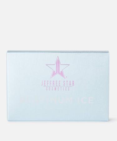 Jeffree Star Platinum Ice Skin Frost Pro Palette - Holiday Glitter Collection - Buy Online on SooperMarket.com