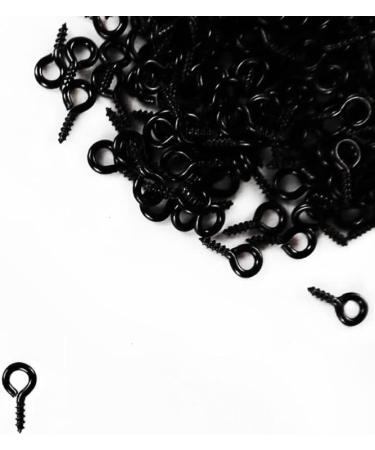 1000 Pcs Black Small Screw Eye Pin Jewelry Making Eyelet Hook 10x5mm for Crafts | IDEALSV - Buy Online on SooperMarket.com
