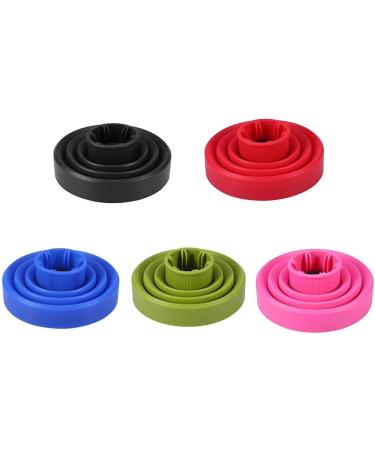 Hair Blower Diffuser Hairdryer Cover Styling Foldable Folding Collapsible Silicone Hairdressing Tool Attachment for Natural Wavy Fine Thick Hair for Home Barbershop Hairdressing Salon(Pink) - Buy Online on SooperMarket.com