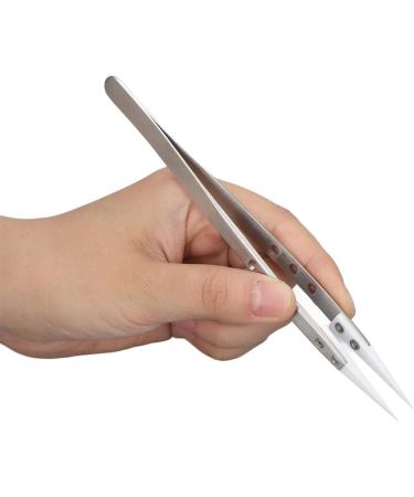 Precision Finch Tweezers - Fine Tip Repair Tweezers for Ingrown Hair Facial Hair Splinters & Tick Removal | International Shipping - Buy Online on SooperMarket.com