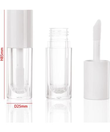 14pcs Empty 6ml Big Brush Lip Gloss Tubes - White Lip Gloss Containers for DIY Lip Gloss | COSIDEA - Buy Online on SooperMarket.com
