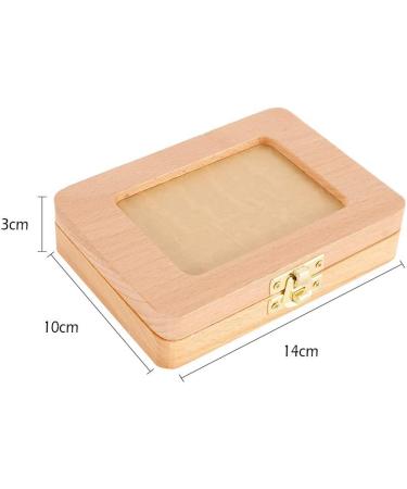 Keyohome Baby Teeth Keepsake Box with Photo Frame - Wooden Organizer for Boys and Girls | Memory Gift with Tweezers & Screwdriver - Buy Online on SooperMarket.com