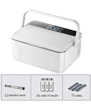 Travel Medicine Cooler Mini Fridge Portable Insulin Refrigerated Box/Insulin Cooler/Drug Reefer/Car Mobile Small Refrigerator USB Charging (Color : 2batteries) - Buy Online on SooperMarket.com
