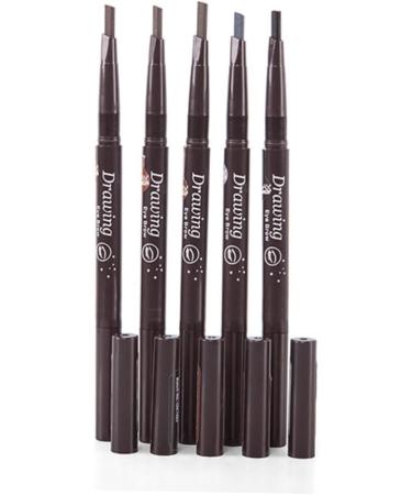 Beavorty 3pcs 2 1 Eyebrow Pen Eyebrow Pencil Waterproof Eyebrow Brush Refill Double Head To Rotate - Buy Online on SooperMarket.com