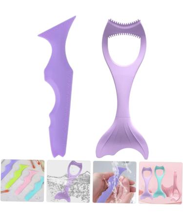 Housoutil 2pcs Heated Lash Curler Eyeshadow Make up Aids Make up Stencils Eyeliner Aid Mascara Heating - Buy Online on SooperMarket.com
