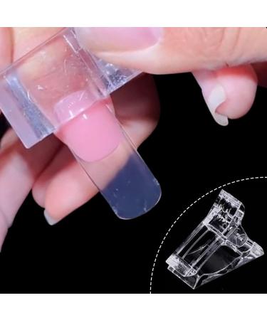 RDS 10Pcs Nail Tips Clip for Quick Polygel Nail Extensions - Manicure Nail Art Tool - Buy Online on SooperMarket.com