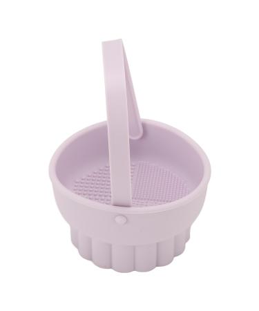 Silicone Makeup Brush Cleaner Quick Drying Multifunctional Cosmetic Sponge Brush Bristle Cleaning Bowl