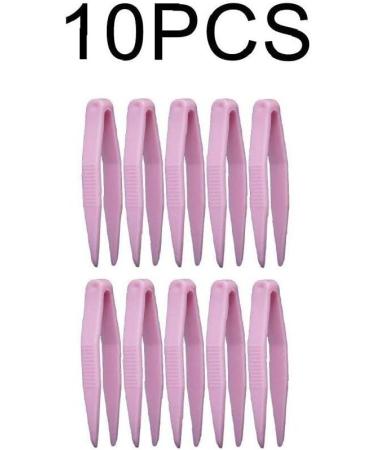 Pearlfish 10PC Light Plastic Tweezers - Kids' Craft Clamp Tools for Handmade DIY Projects - Buy Online on SooperMarket.com