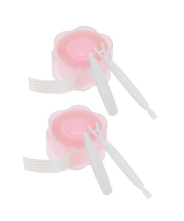 NOLITOY 2 Sets Lace Double Eyelid Sticker Stickers Female Eyelid Makeup Sticker Double Eyelid Tape Cosmetic