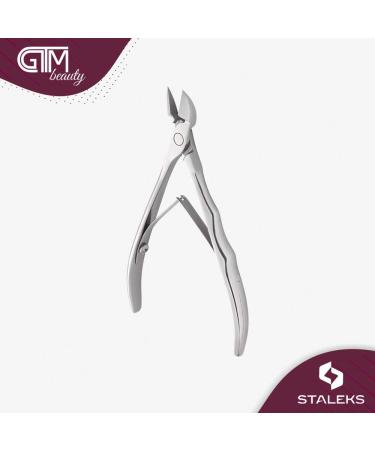 Staleks Pro Cuticle Nippers NE-11-11 Full Jaw 0.43 Inch - Expert Precision for Professional Results - Buy Online on SooperMarket.com