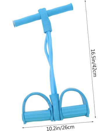 Pedal Tensioner Exercise Handles - Red Sport Accessories for Sit Ups & Flex Tools | 42x26 cm - Buy Online on SooperMarket.com