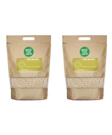 Wholefood Earth Giant Cous cous 1 kg | GMO Free | Natural | Source of Fibre (Pack of 2)
