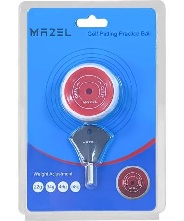 MAZEL Golf Practice Putting Ball - Putting Accuracy Trainer with Instant Feedback - Buy Online on SooperMarket.com