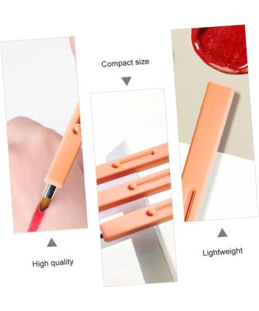 HAPINARY 1pc Retractable Lip Brush Makeup Brush Eye Shadow Portable Lip Scrubber Cosmetics Brush Tool Lipstick Cosmetic Tool Lip Liner Brush Travel Telescopic Plastic - Buy Online on SooperMarket.com