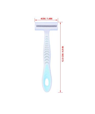 4-Part Women's Razor & Bikini Trimmer - Portable T-Type Beauty Tool for Body Hair Removal - Buy Online on SooperMarket.com