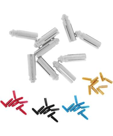 Marsrut 45-Piece Anodised Aluminum Dart Flight Protectors - Mixed Colors, Lightweight & Durable - Buy Online on SooperMarket.com