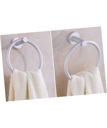 OSALADI Towel Rack Towel Hanger Bathroom Accessory Towel Holder Round Hook Rack - Buy Online on SooperMarket.com